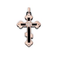 Pendentif Baraka Homme in Céramique Diamante CR221531RODB000020